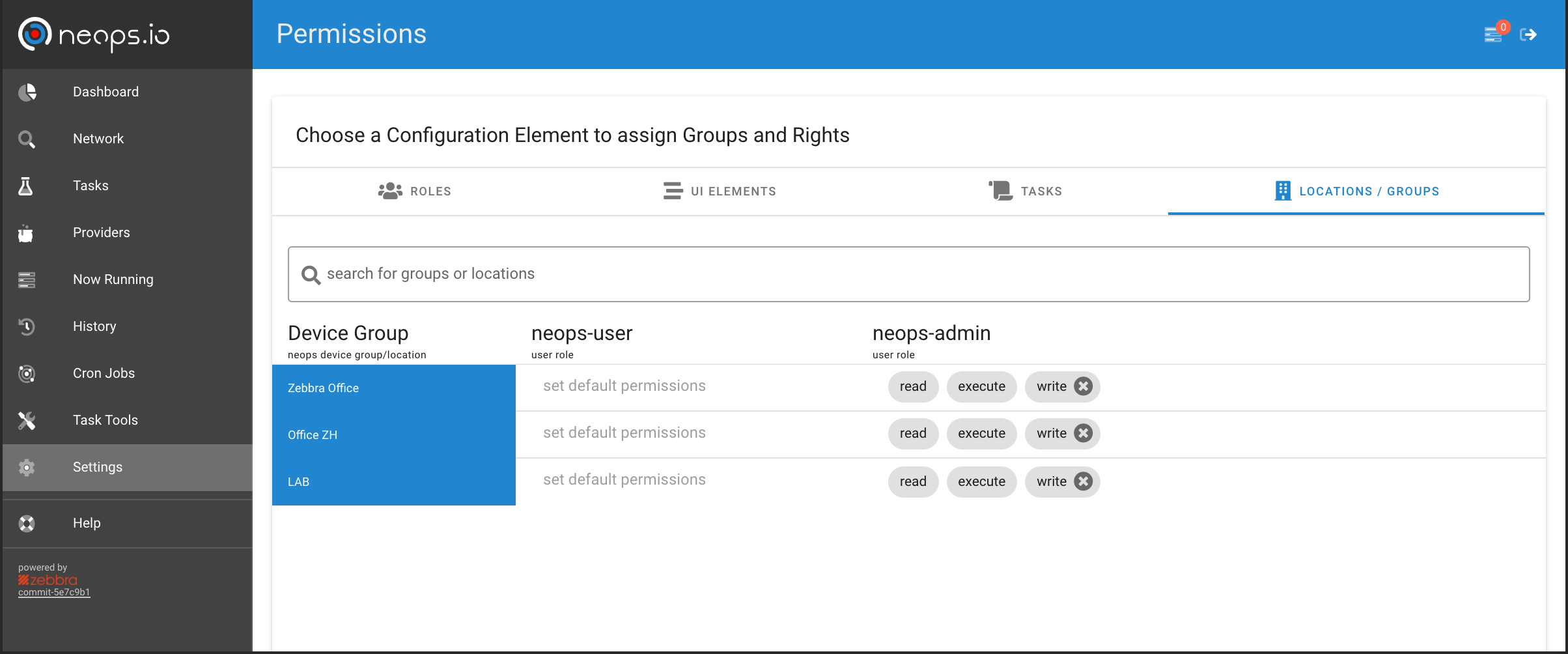 Permission Elements