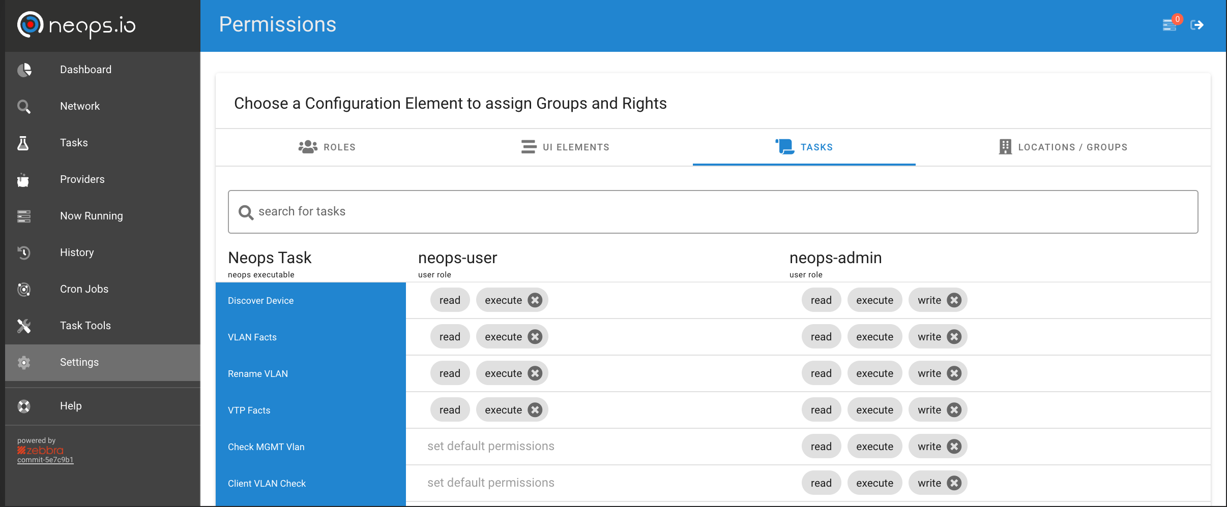 Permission Elements